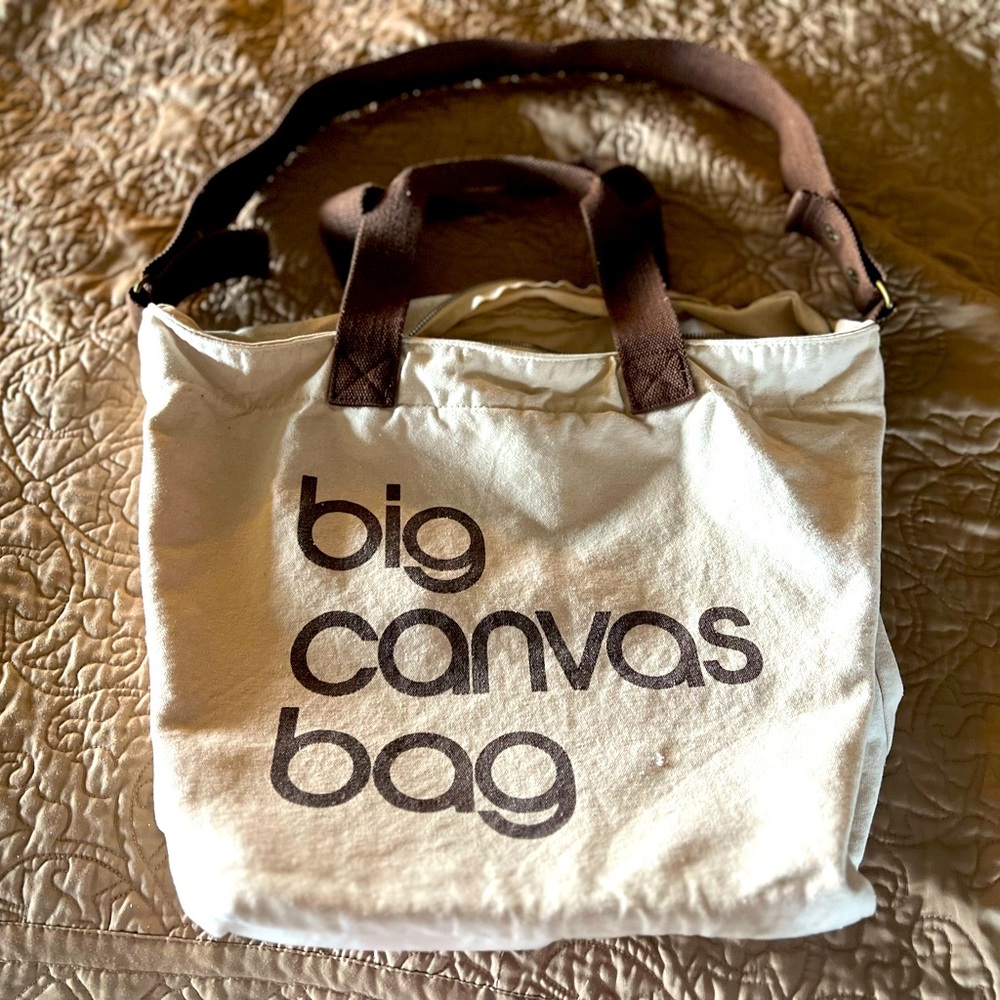 Bloomingdale’s Big Canvas Tote Bag